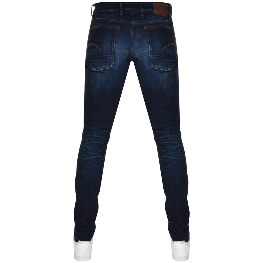 Alternative Image for ProductG Star Raw Lancet Skinny Jeans Blue2